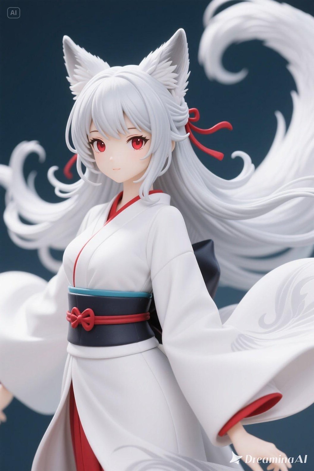 【フィギュア風】キツネの御神体