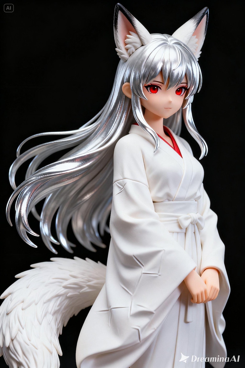 【フィギュア風】キツネの御神体