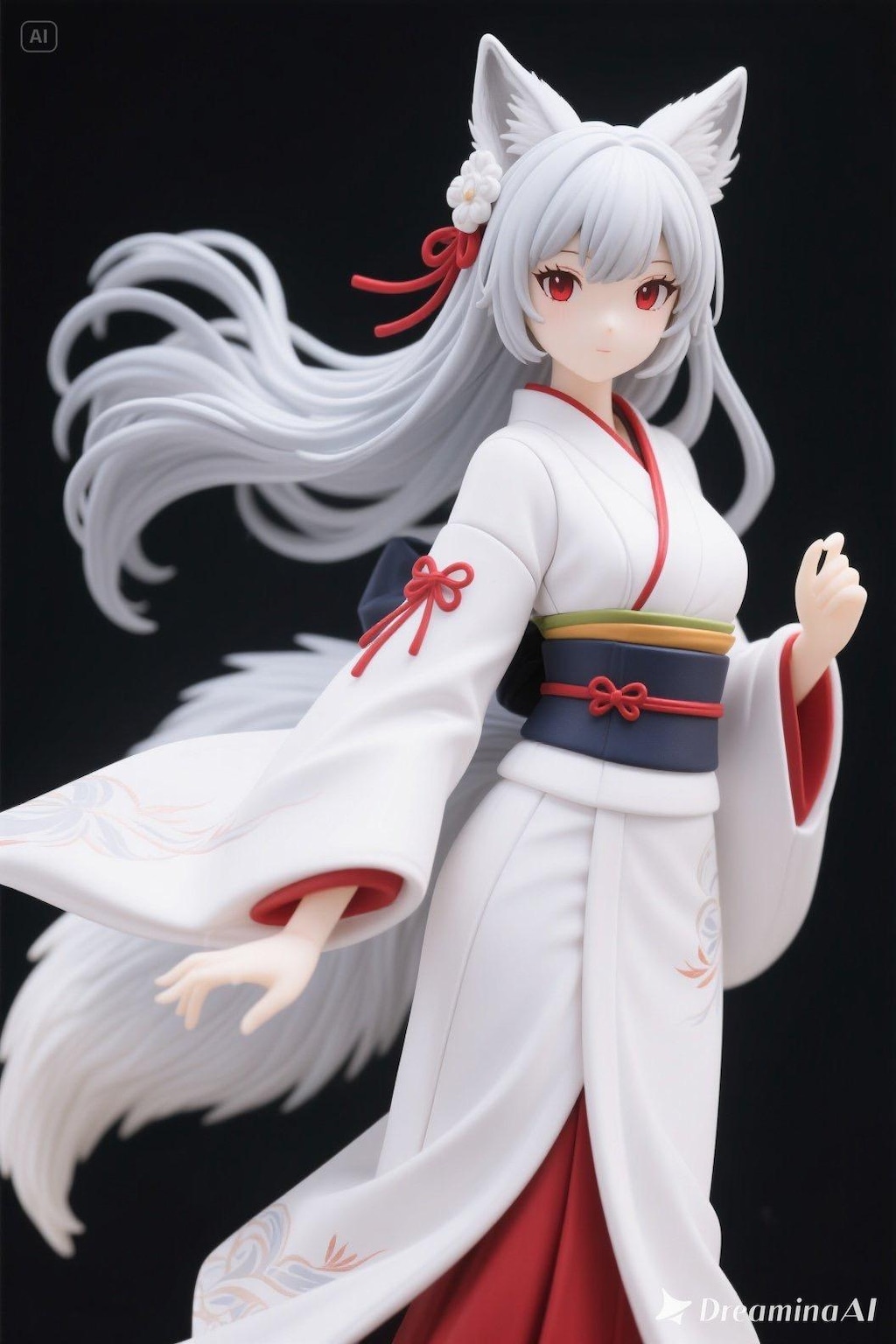 【フィギュア風】キツネの御神体