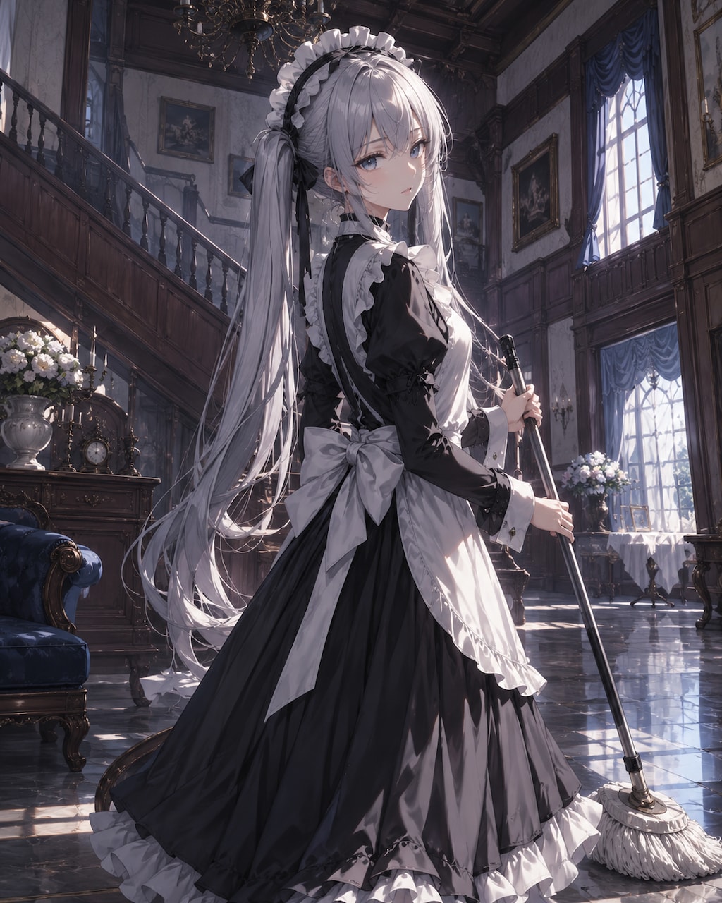 掃除の邪魔です、ご主人様