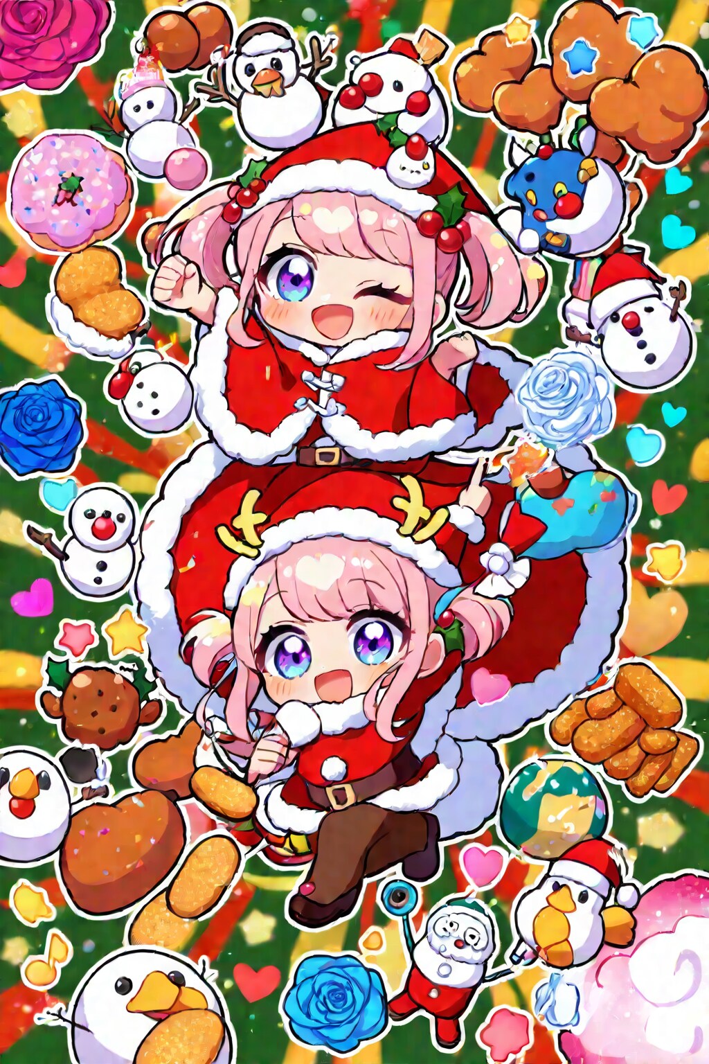 ピンク髪ちゃんのクリスマスイブ