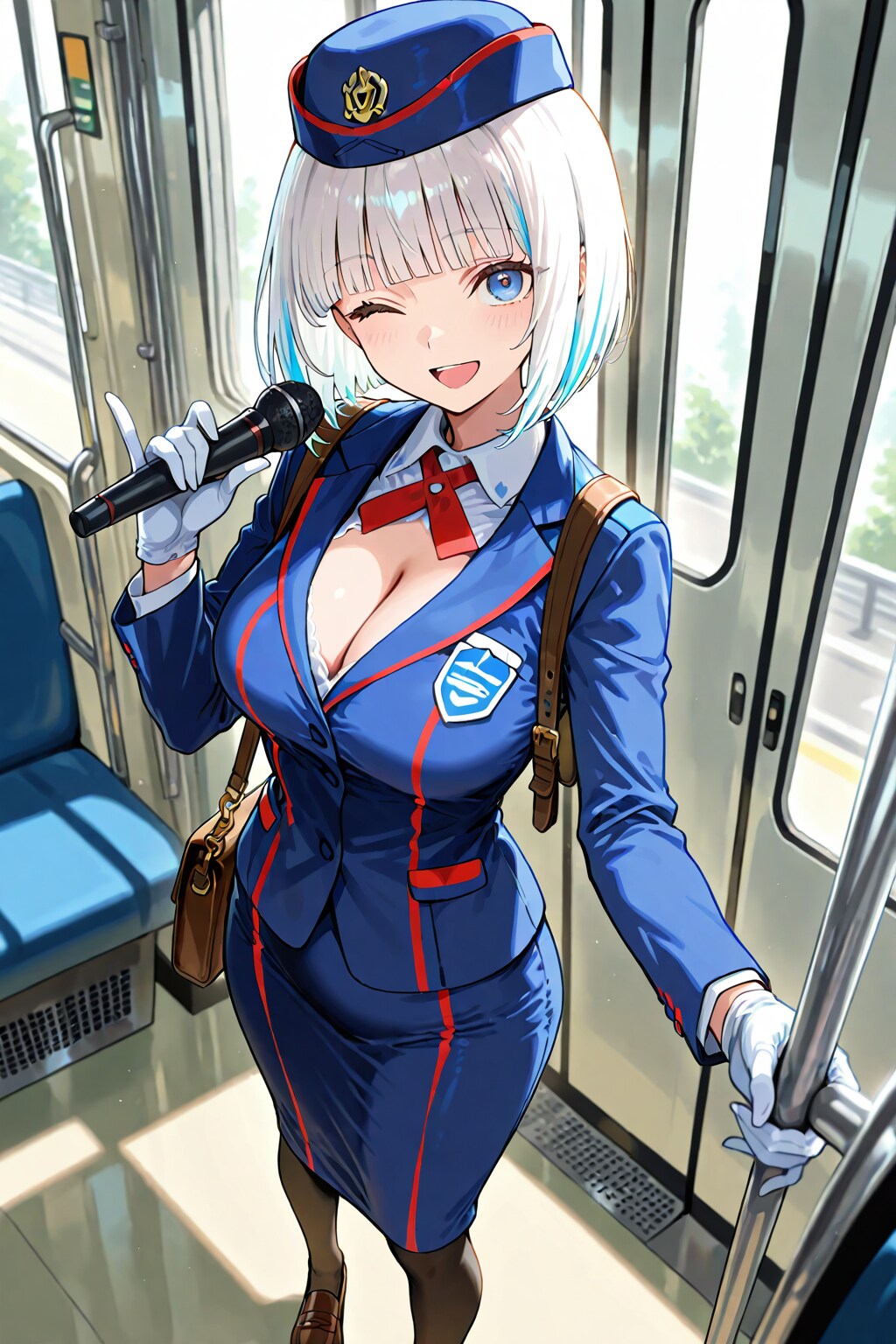 バスガイドな光莉ちゃん