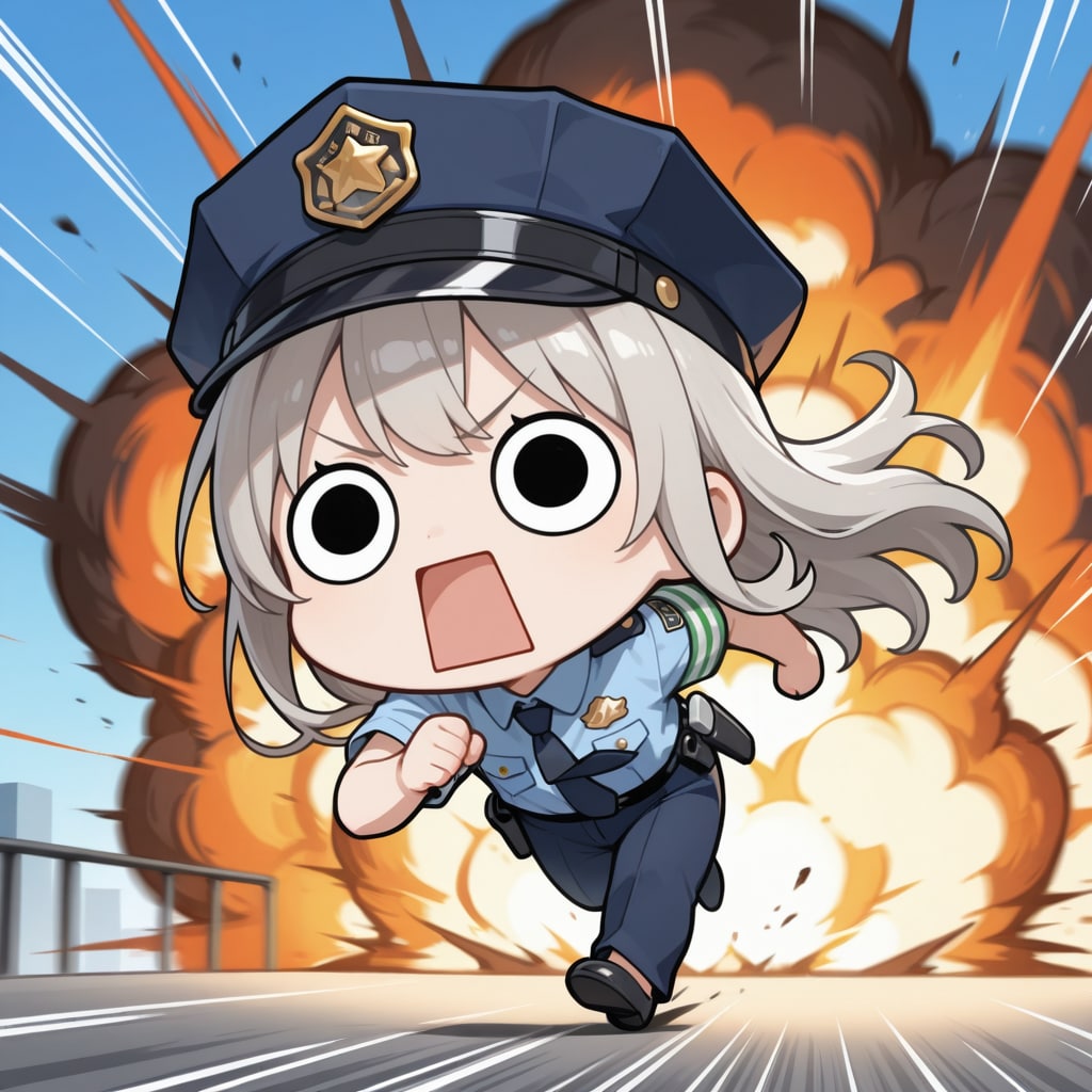 パトロールしてしまいよったえらいこっちゃ嬢