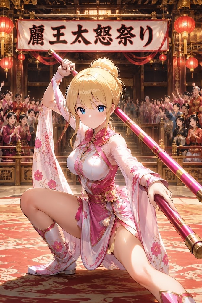 麗王太怒祭り如意棒の部
