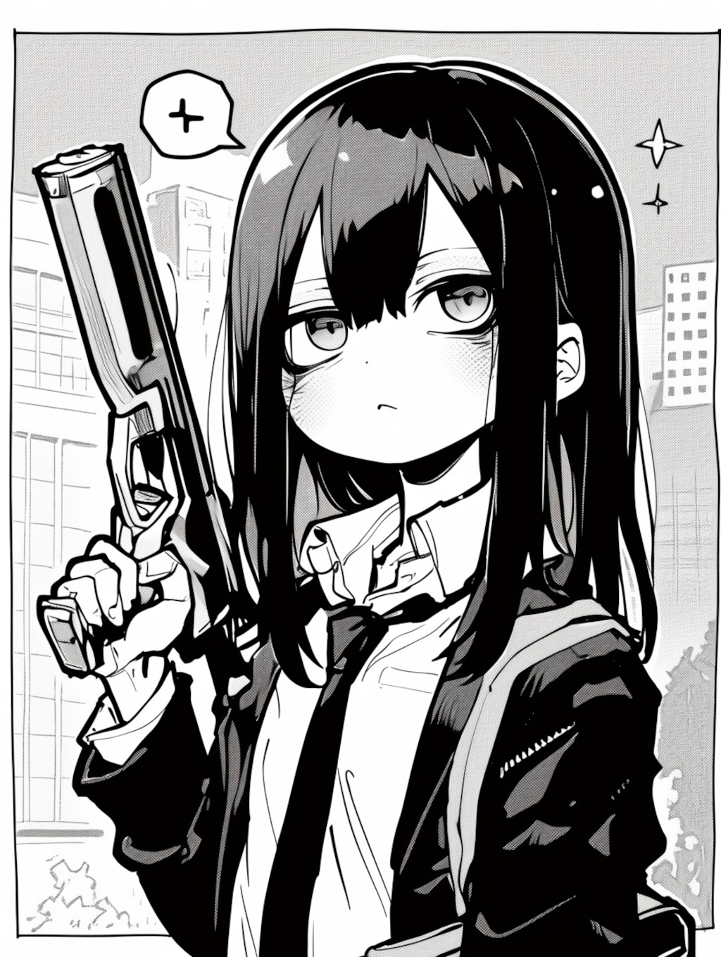 #女子高生 × #武装