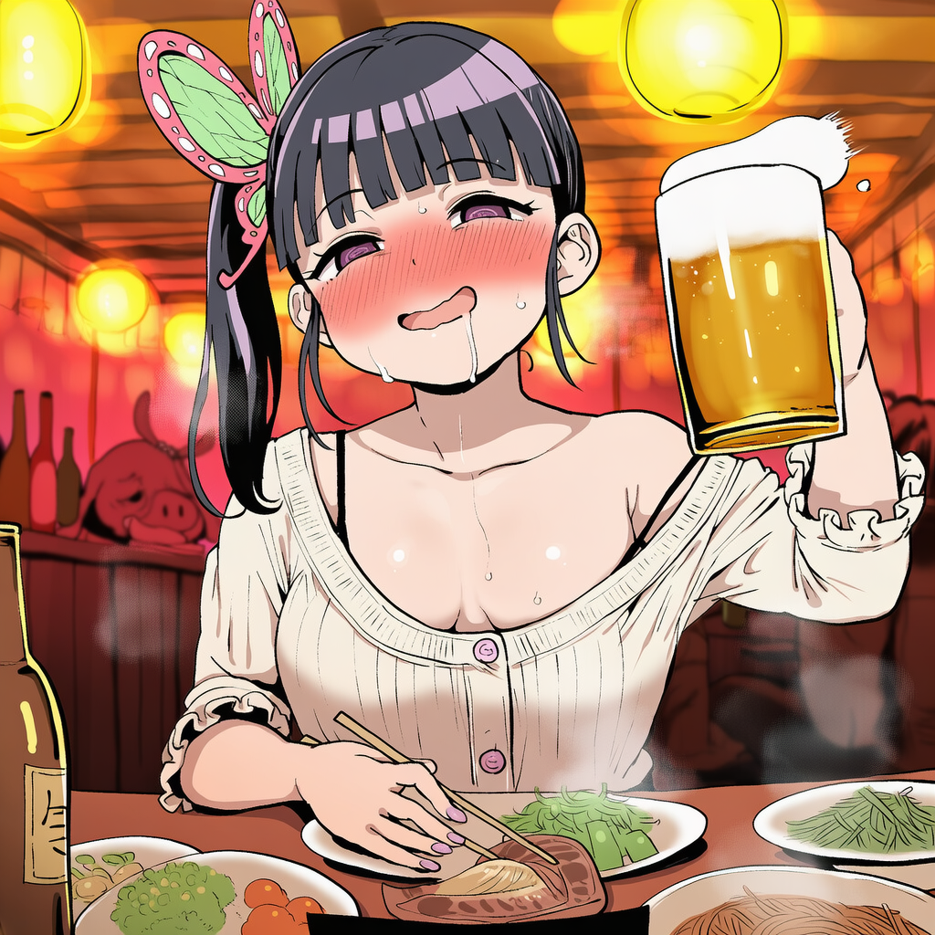 居酒屋にて