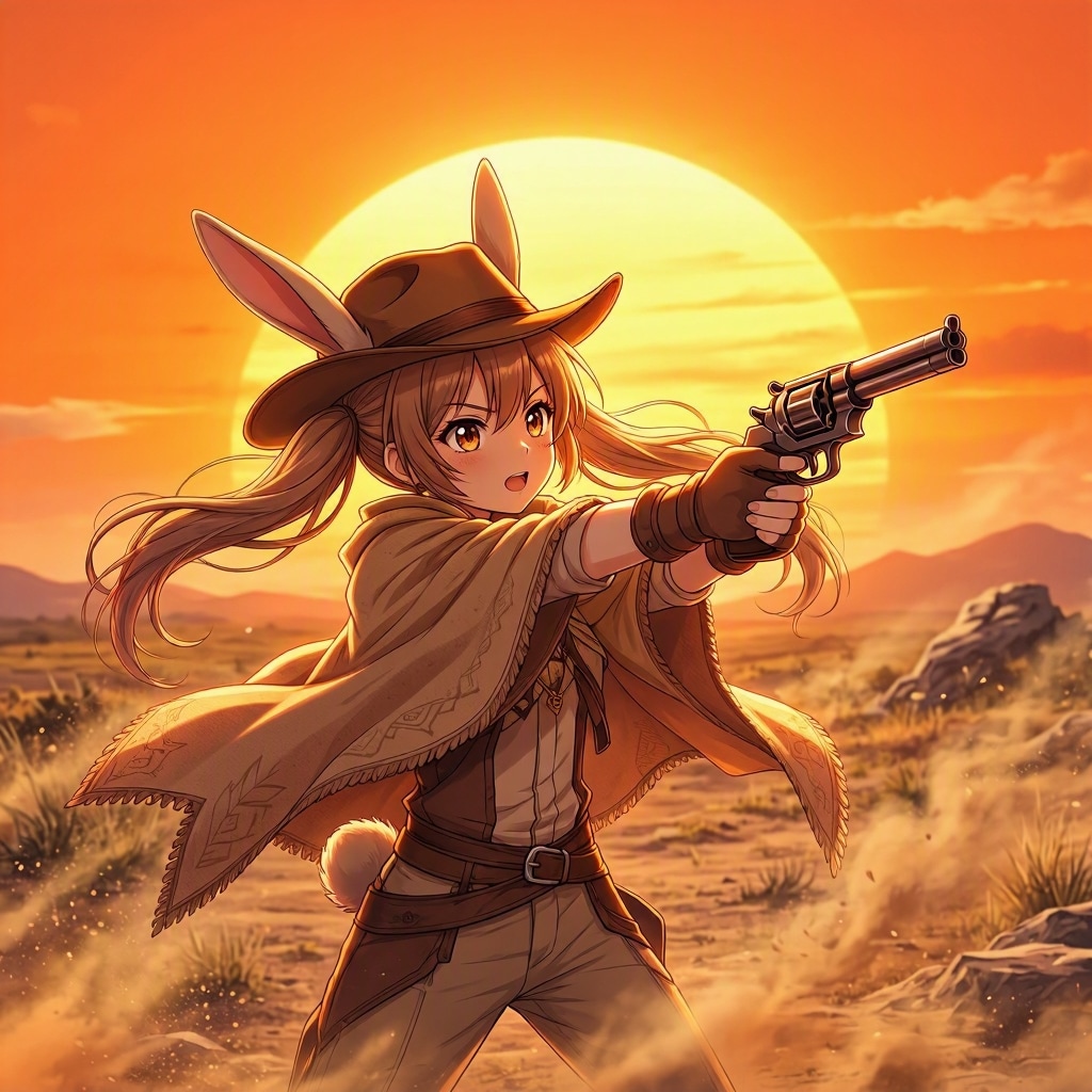 夕日