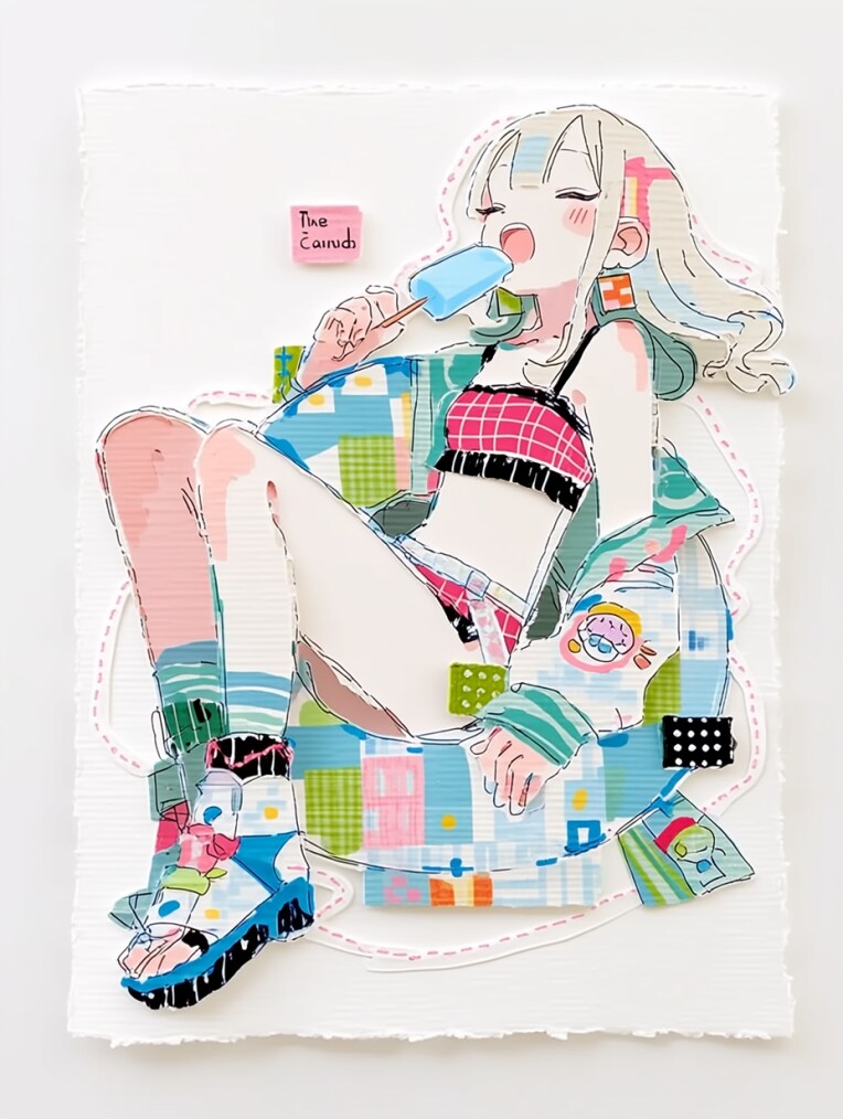 うわーまだ暑いー | の人気AIイラスト・グラビア
