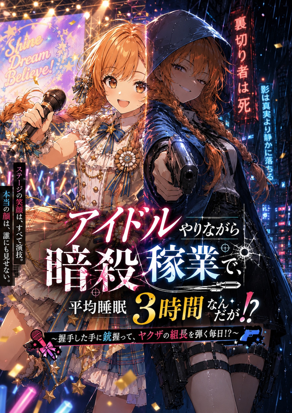 アイドルやりながら暗殺稼業で、平均睡眠3時間なんだが！？