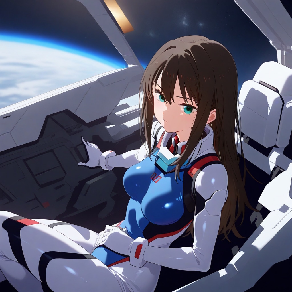 パイロットスーツのしぶりん