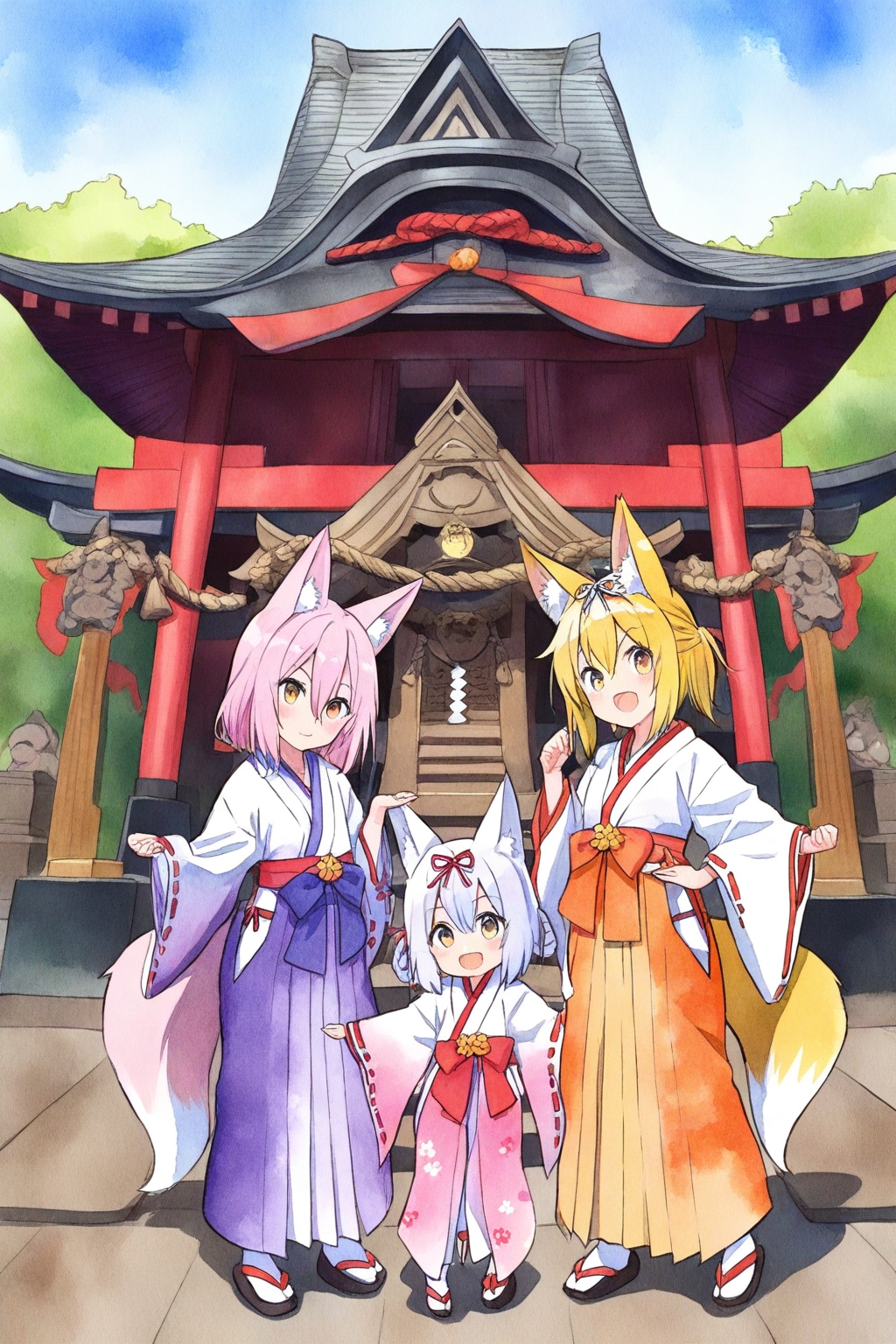 妖怪きつね巫女の映画