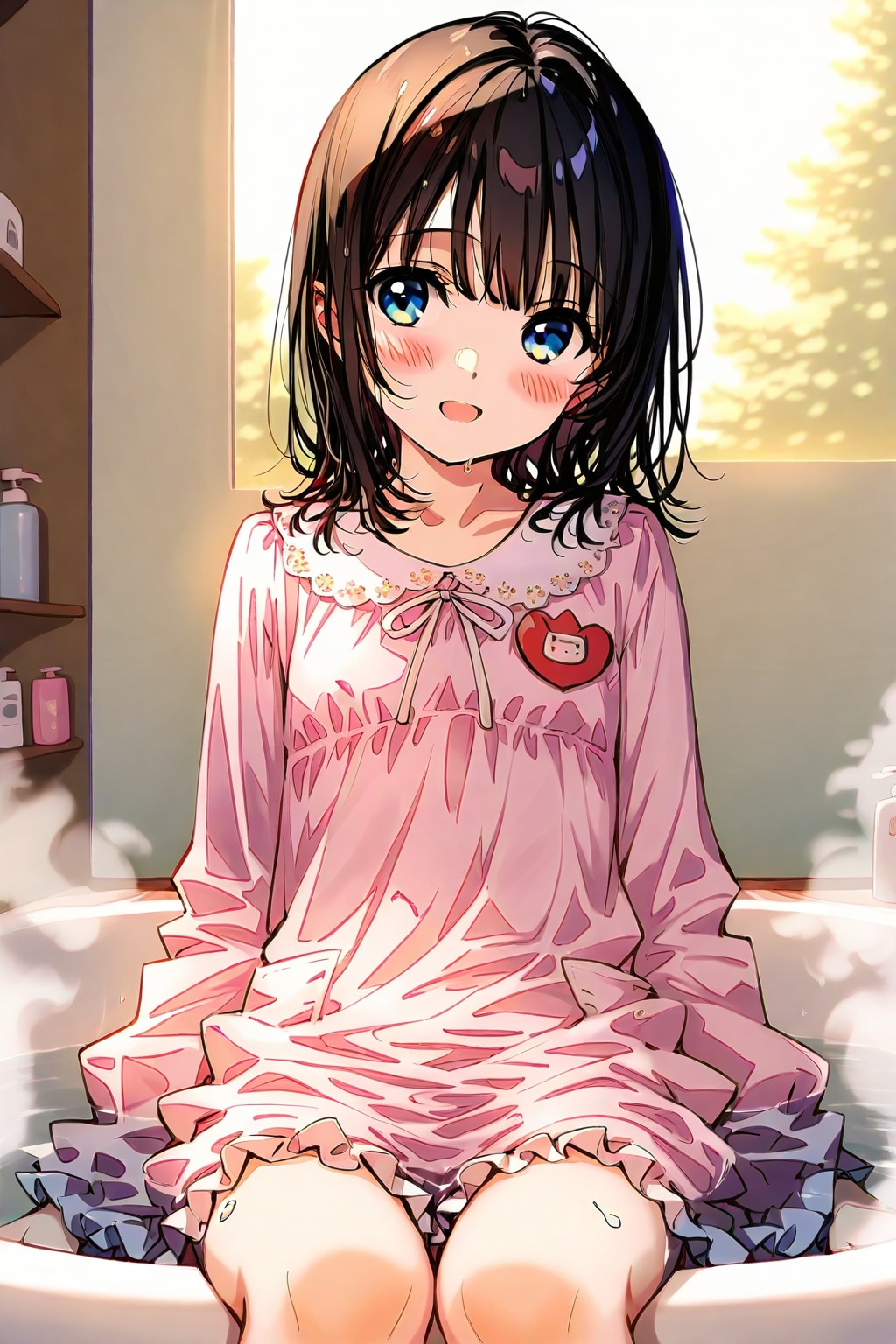 東條夢（東條希の娘）の妄想 『一緒にお風呂…入ろ♪』