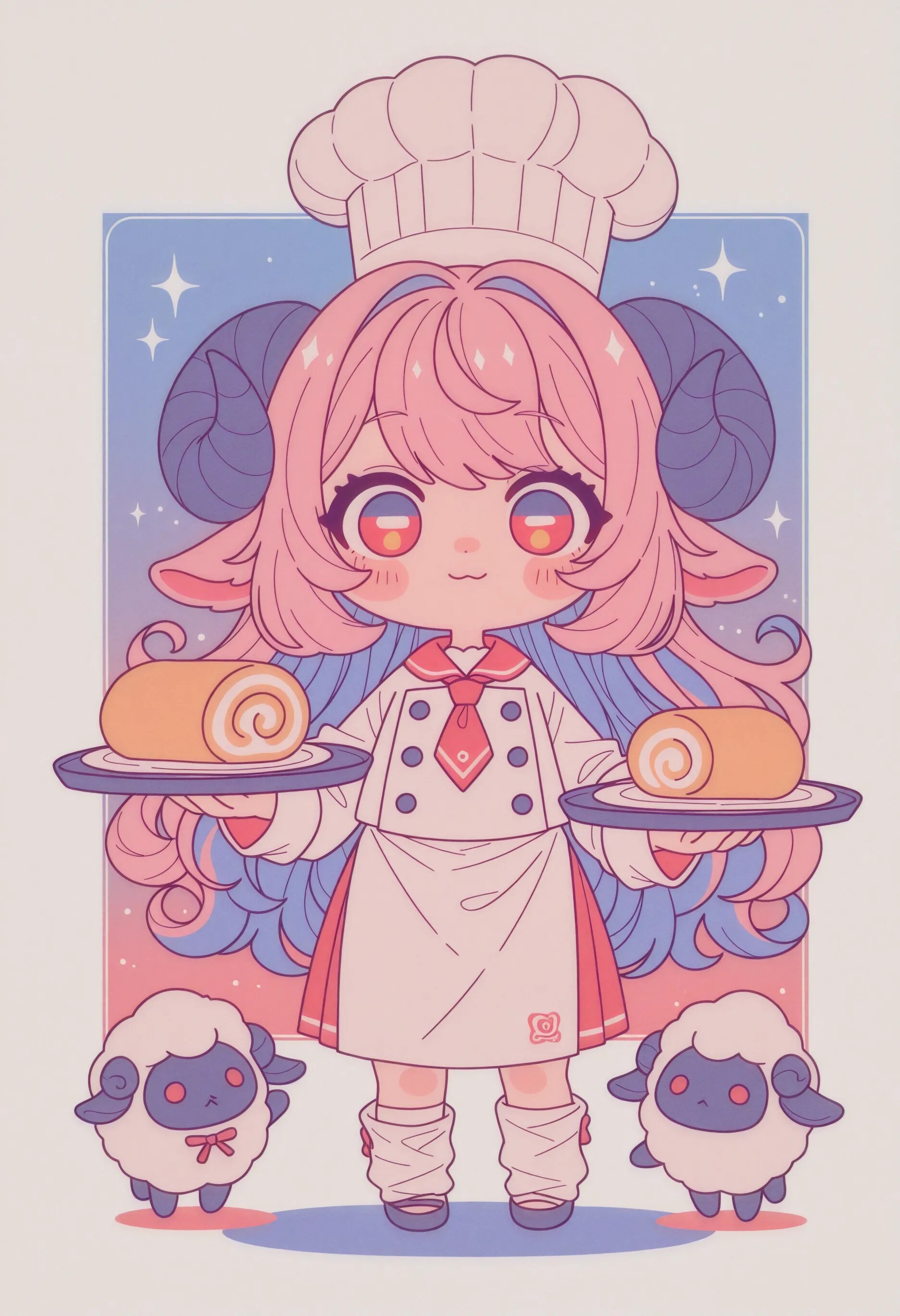 6月6日　羊の日、ロールケーキの日、コックさんの日