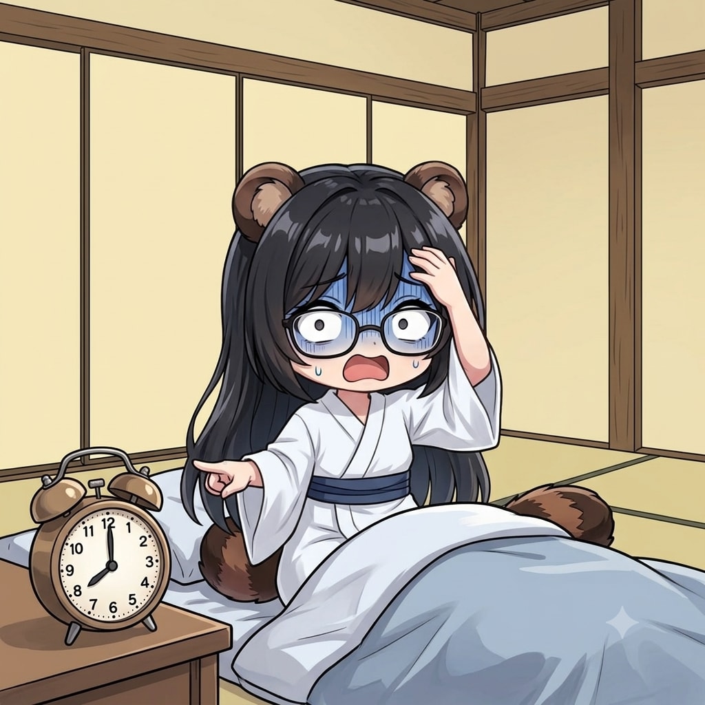 寝坊……ではない