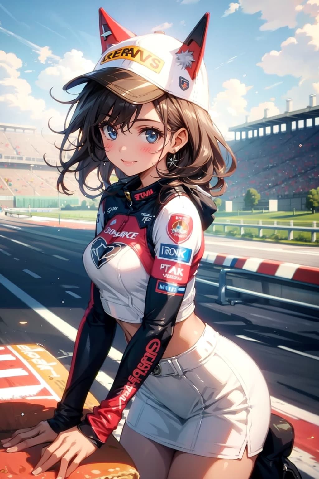 美少女レースクイーン | の人気AIイラスト・グラビア