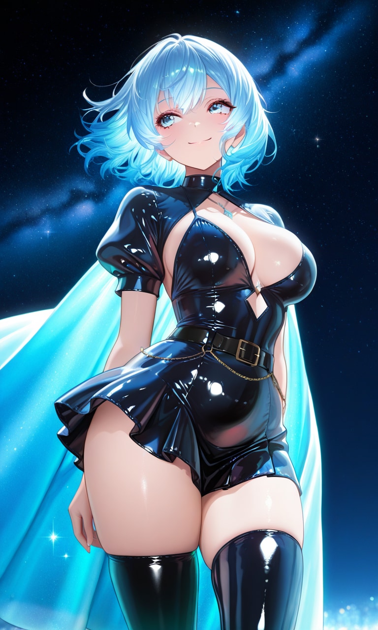 星空の下で | の人気AIイラスト・グラビア