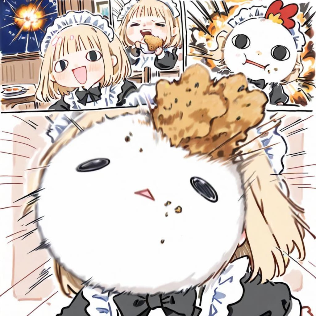 誇 張 し 過 ぎ た フ ラ イ ド チ キ ン 💥💥💥