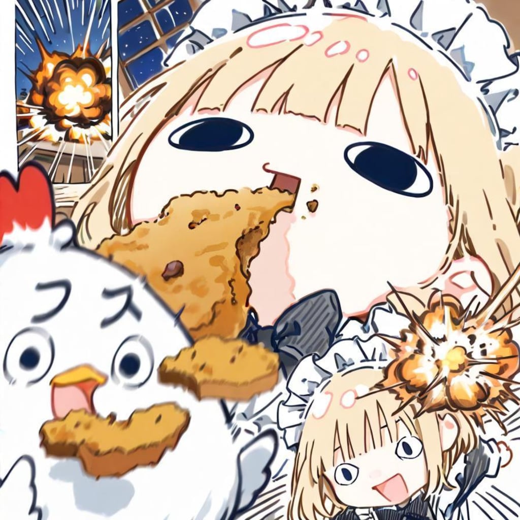 誇 張 し 過 ぎ た フ ラ イ ド チ キ ン 💥💥💥