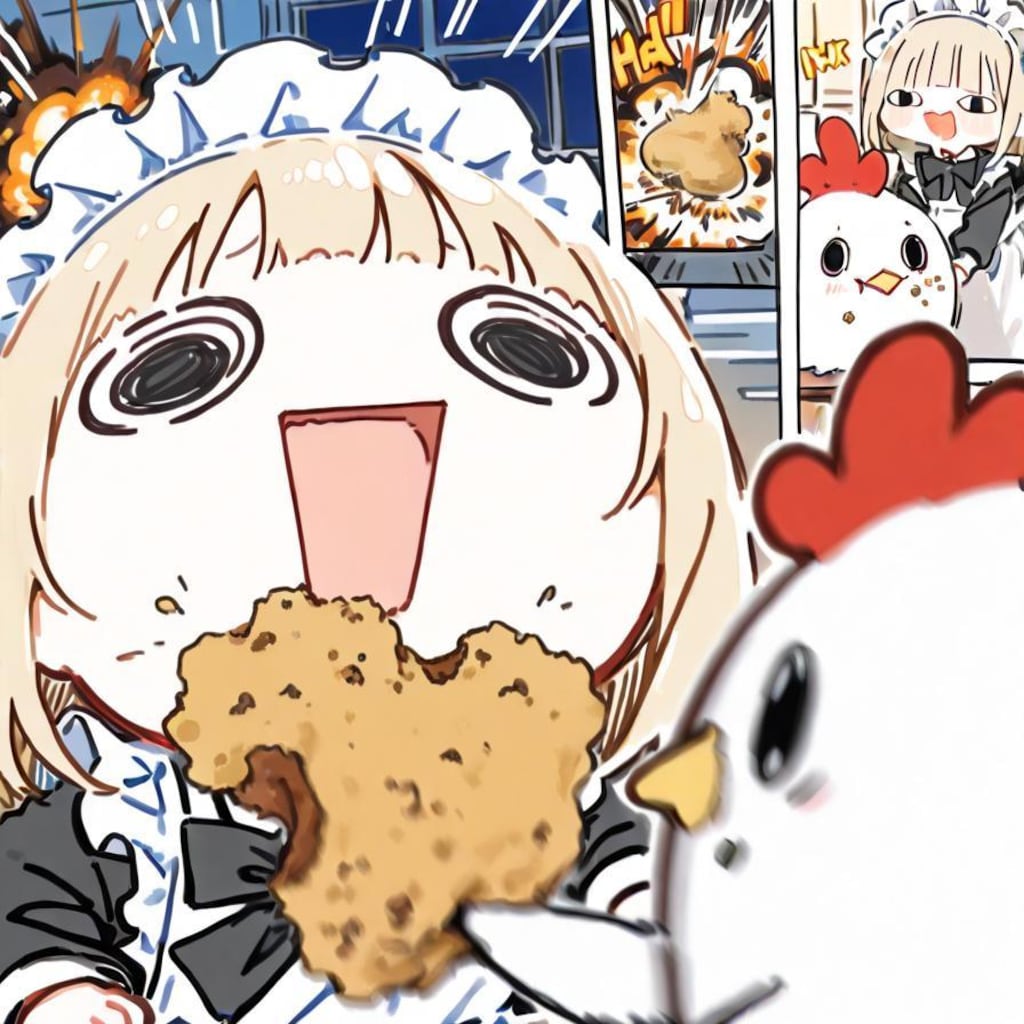 誇 張 し 過 ぎ た フ ラ イ ド チ キ ン 💥💥💥