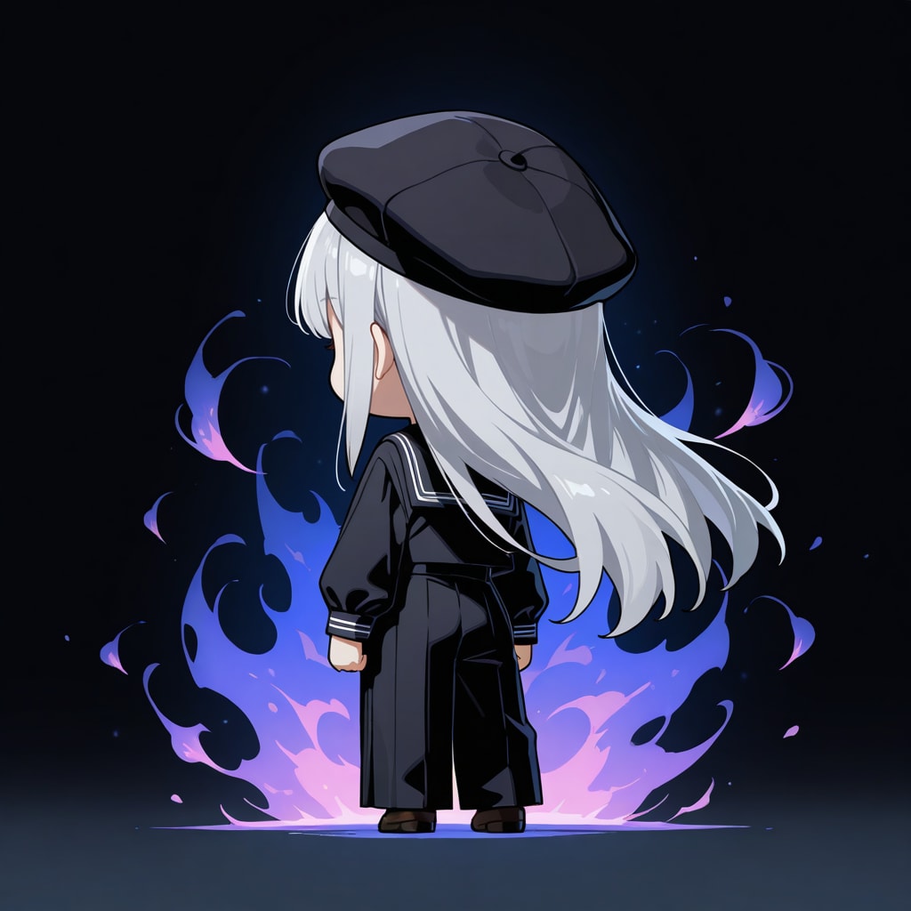 後姿えらいこっちゃ嬢