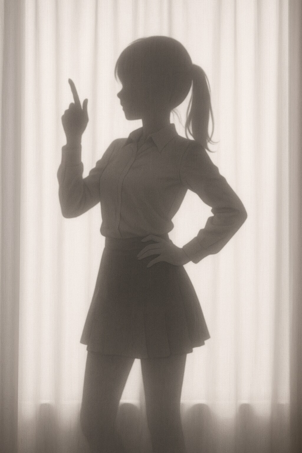 シルエットだからこそ