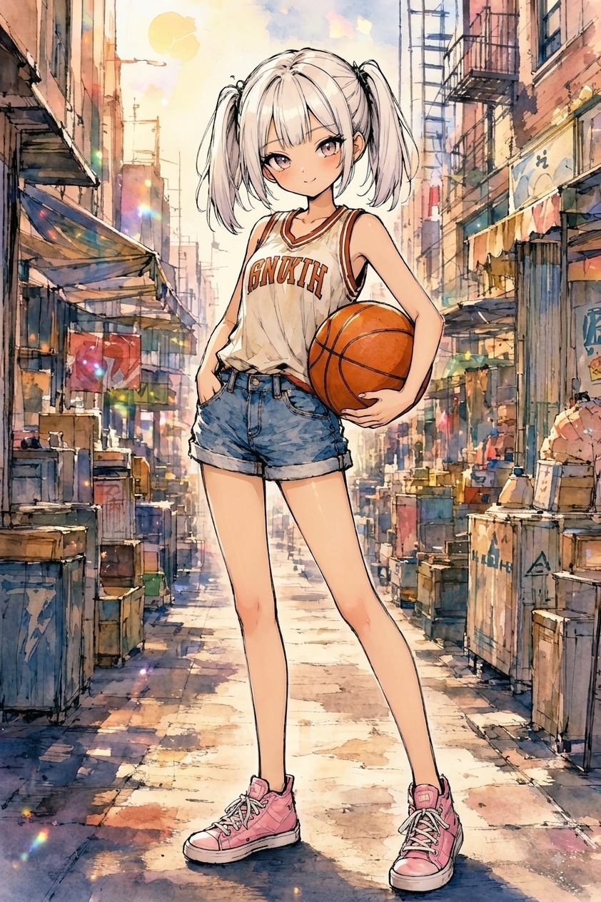 rasucal🏀 | の人気AIイラスト・グラビア