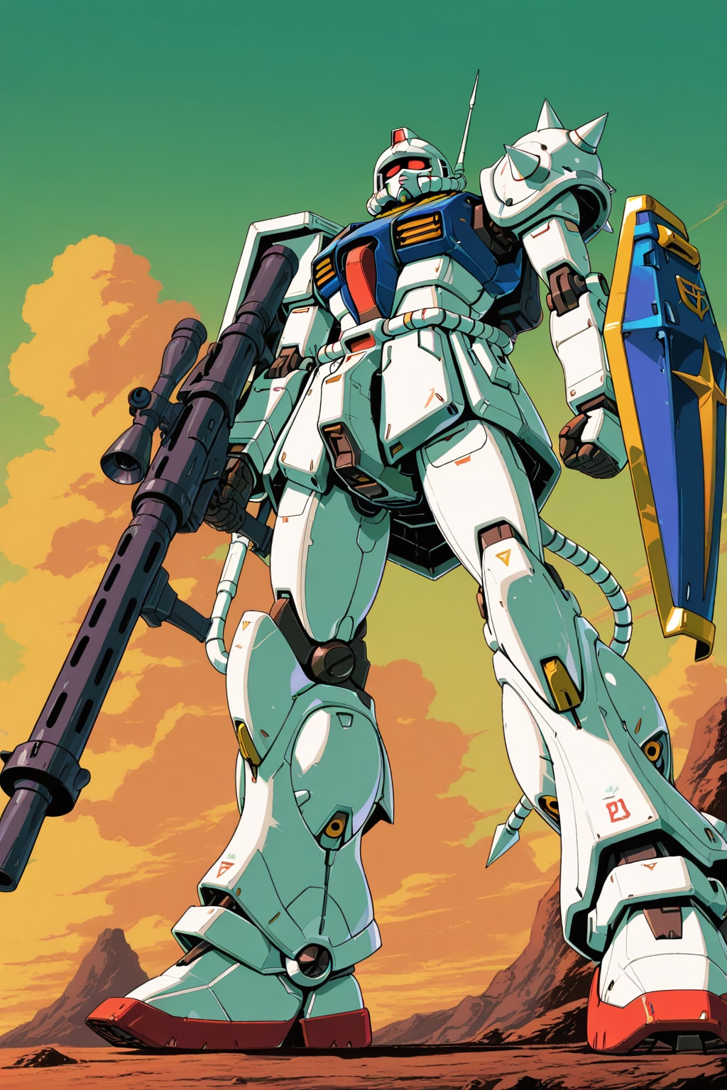 ガンダムかザクIIか、もうコレ解んねぇな🤔