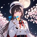 今宵は桜吹雪が舞う満月の夜に貴方のハート❤️(心を)盗みに来ました❤️このカード次第で貴方の運命が変わるかもですよ❤️by怪盗モネ❤️ 2枚目