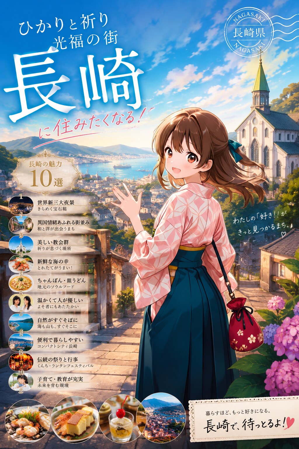 長崎で、待っとるよ！  #地元愛