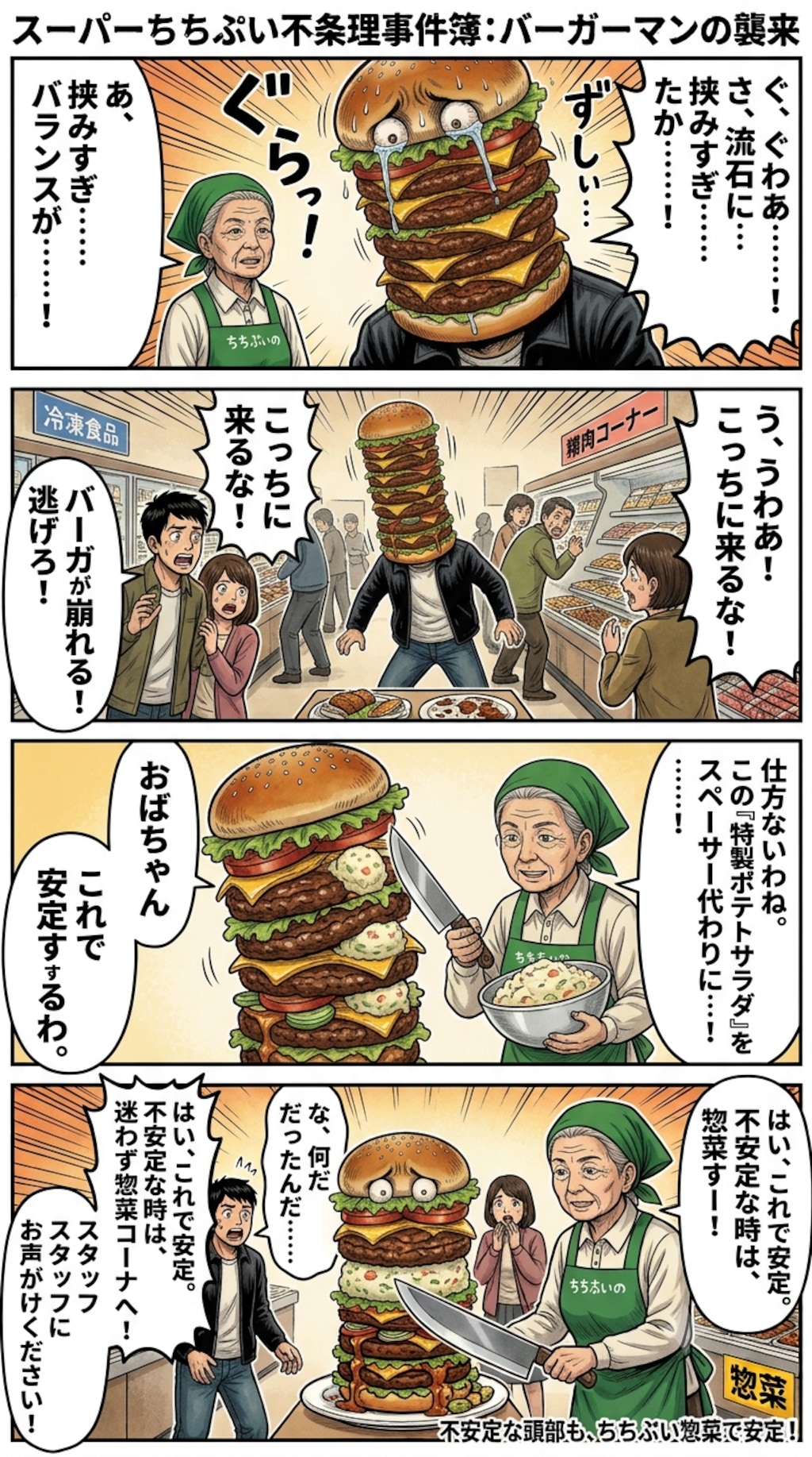 バーガーマンの対処法