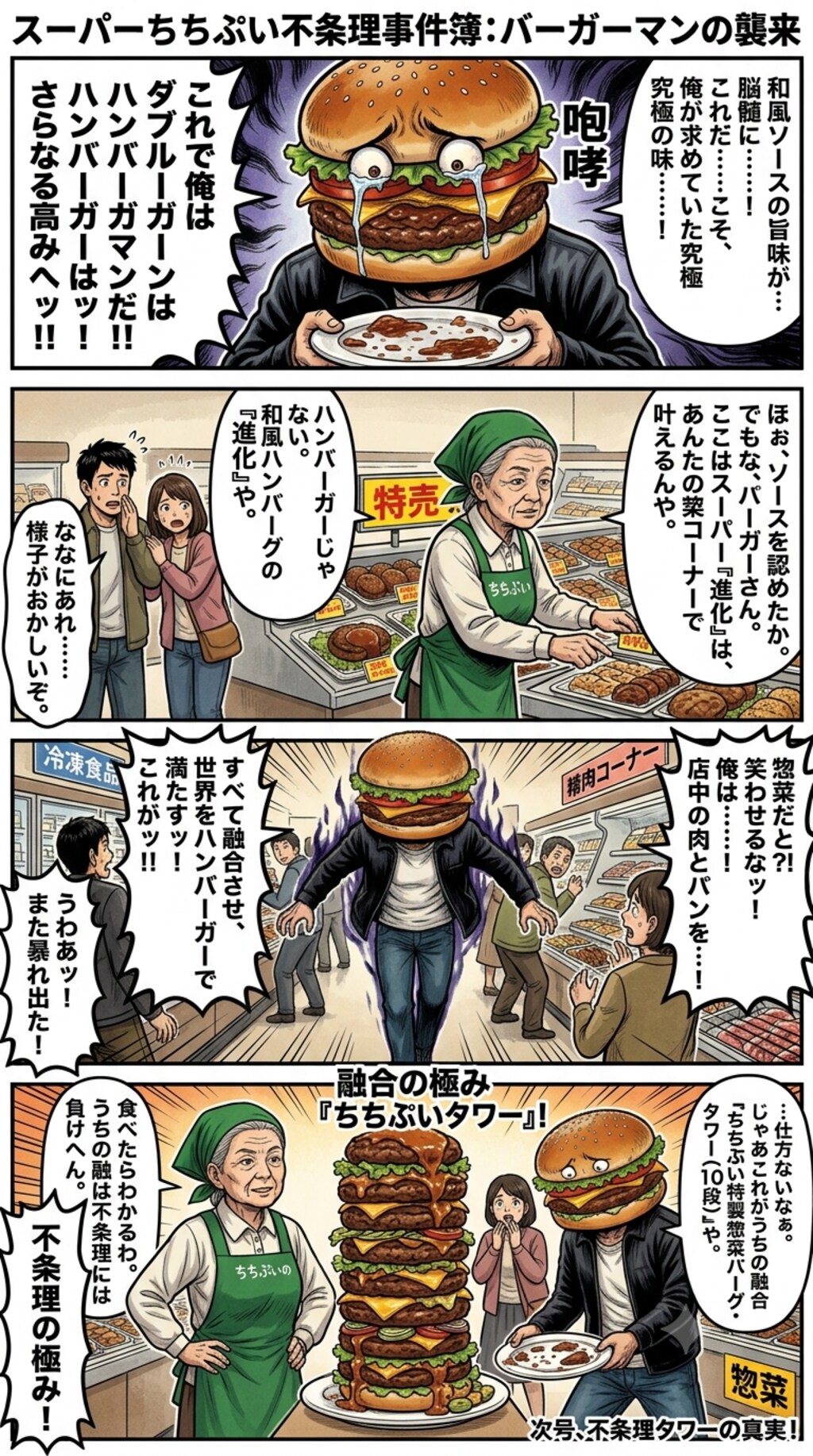バーガーマンの対処法