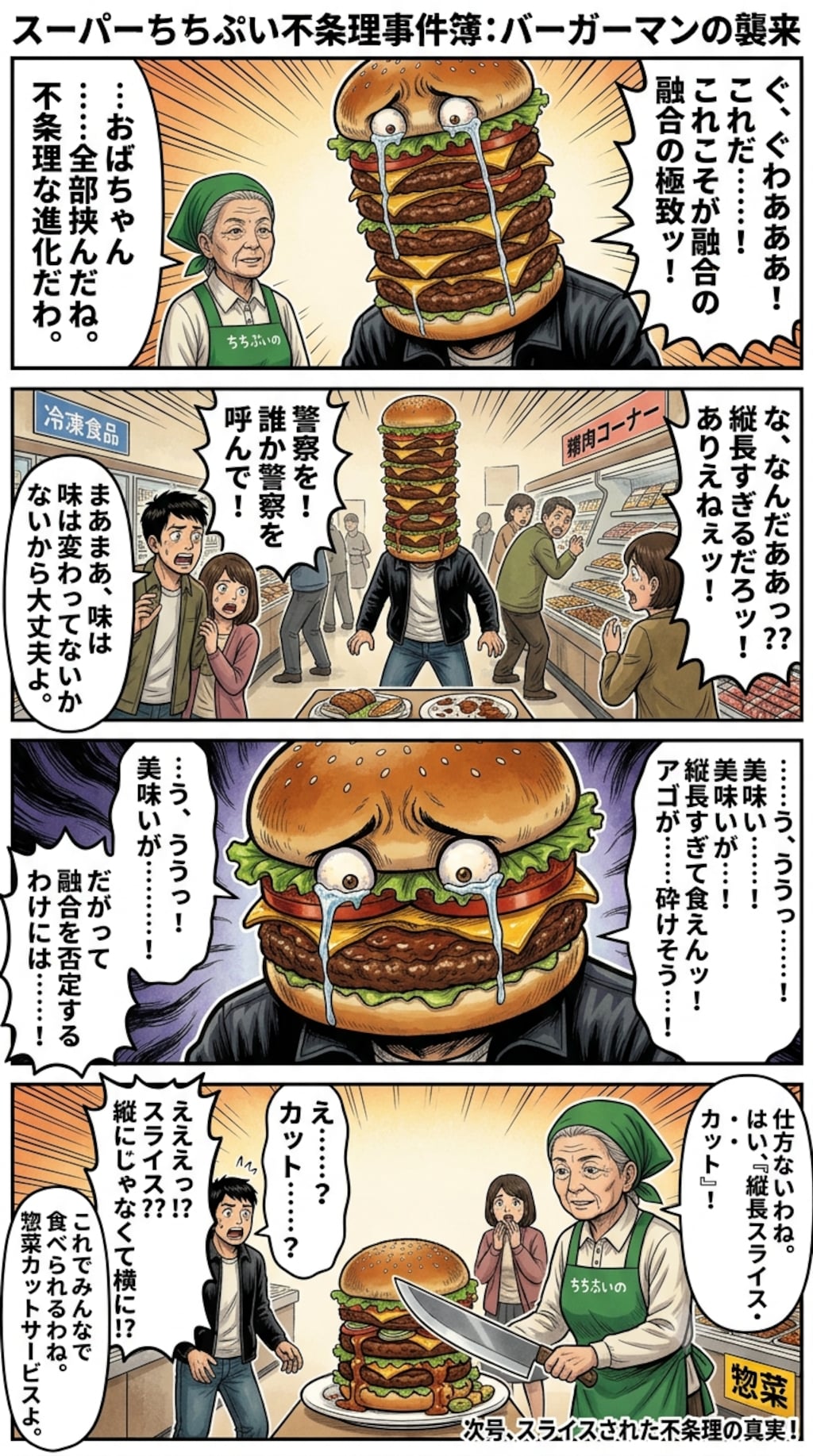 バーガーマンの対処法