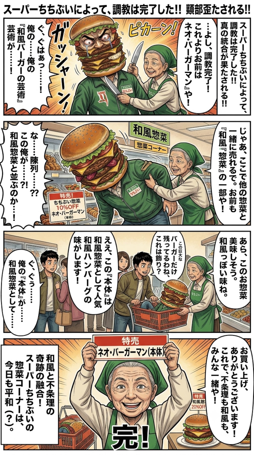 バーガーマンの対処法