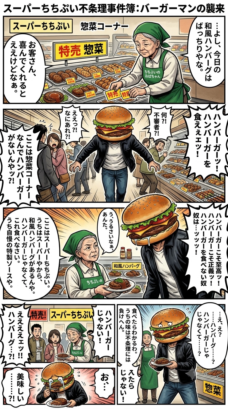 バーガーマンの対処法 | の人気AIイラスト・グラビア