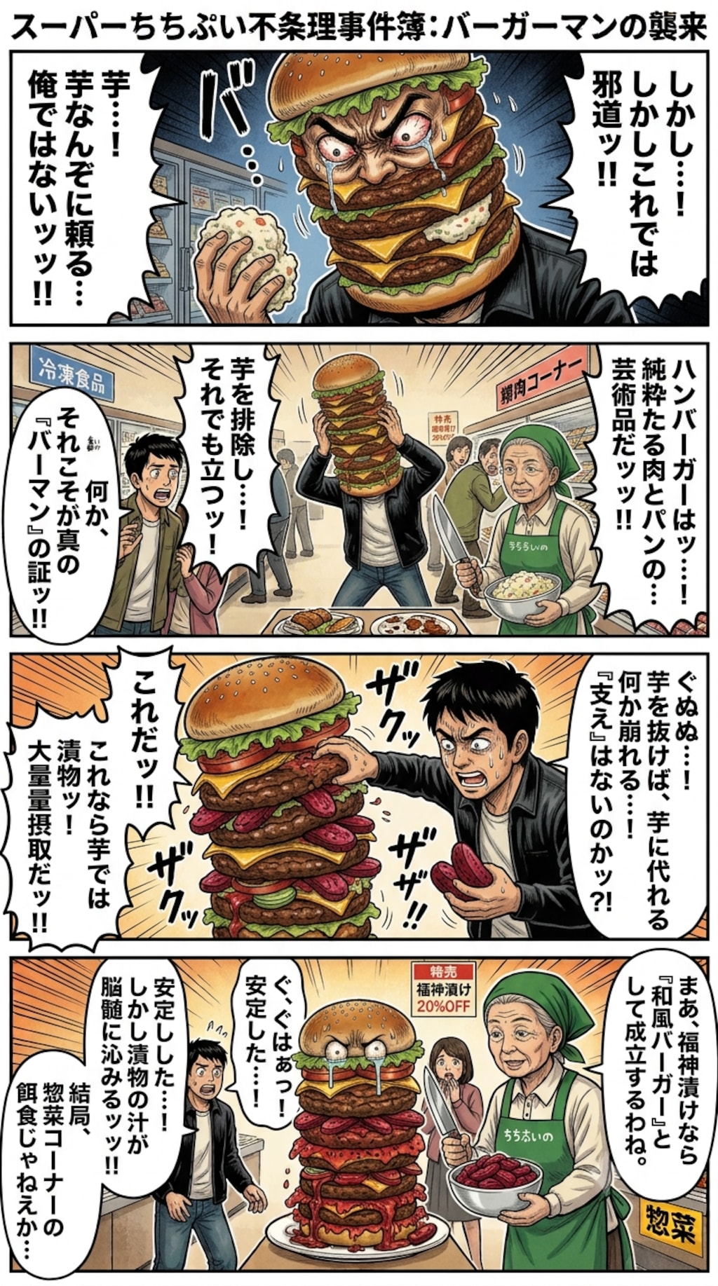 バーガーマンの対処法