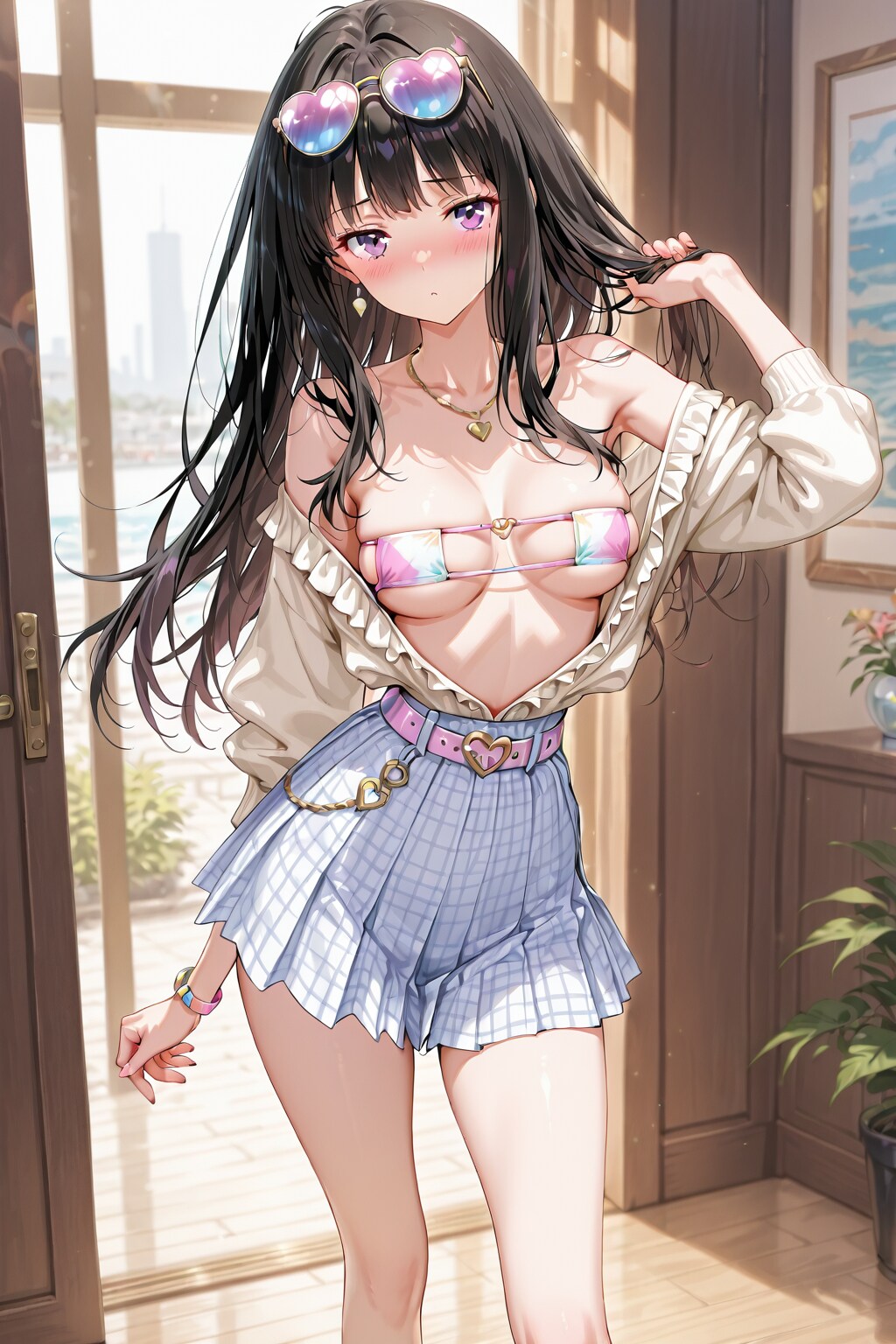 ❷リコリコ ショートストーリー 後篇【夏コーデ着崩し対決リベンジマッチ】