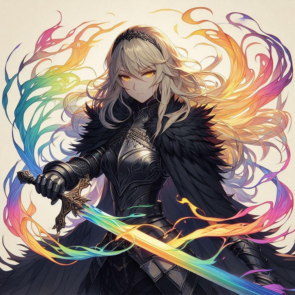 ブロンドの女騎士さん1023