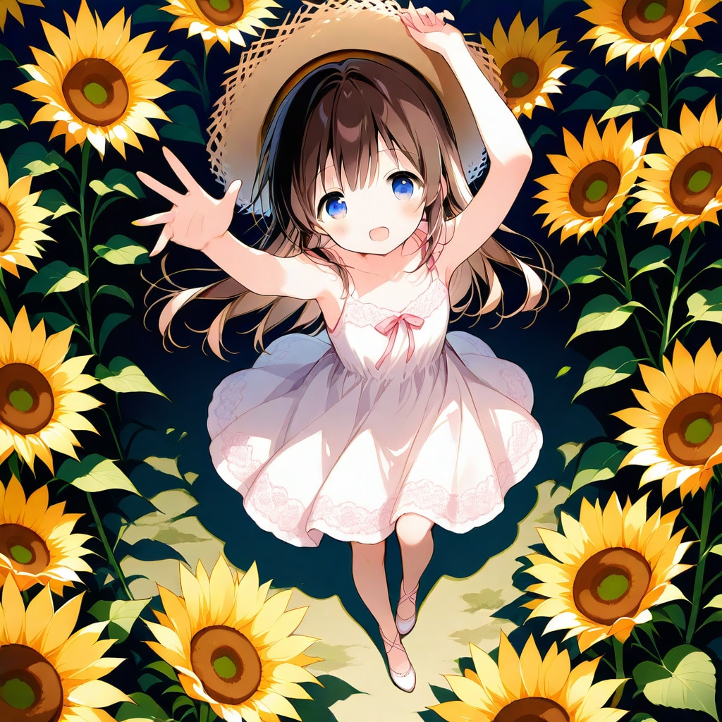 手のひらを太陽に