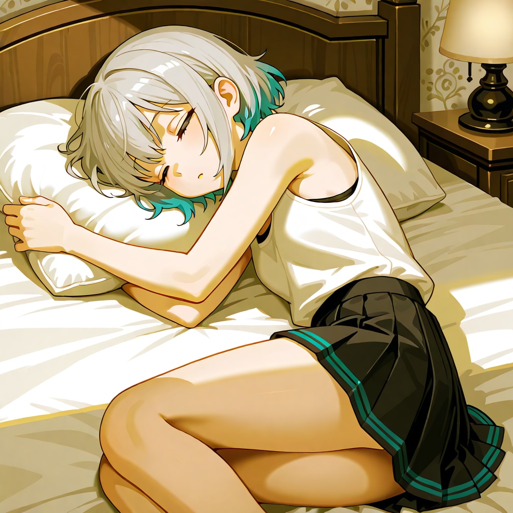 着替えてから寝なさい