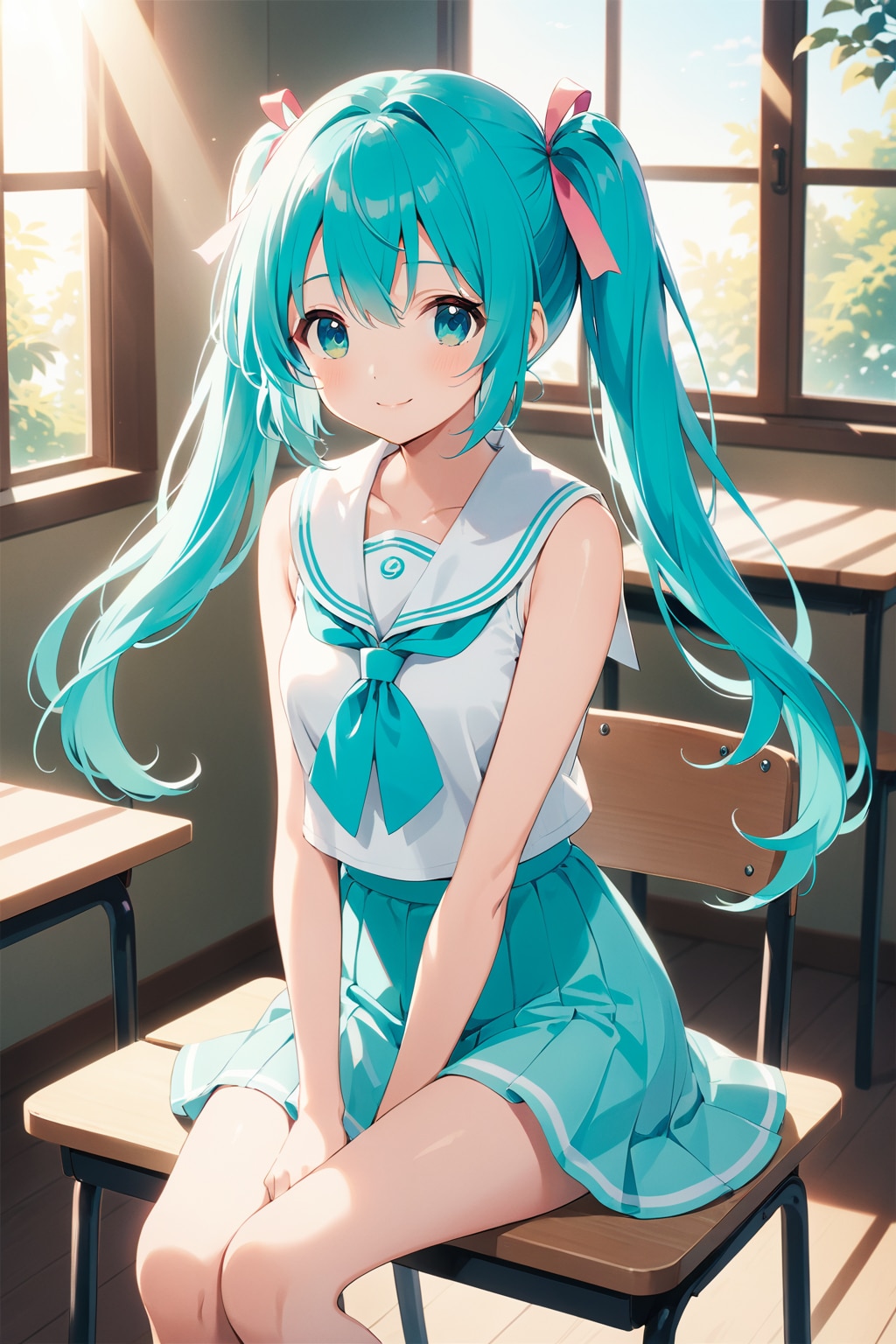 EMERALDのミク、週末土曜日のミクさんでした。 | の人気AIイラスト・グラビア