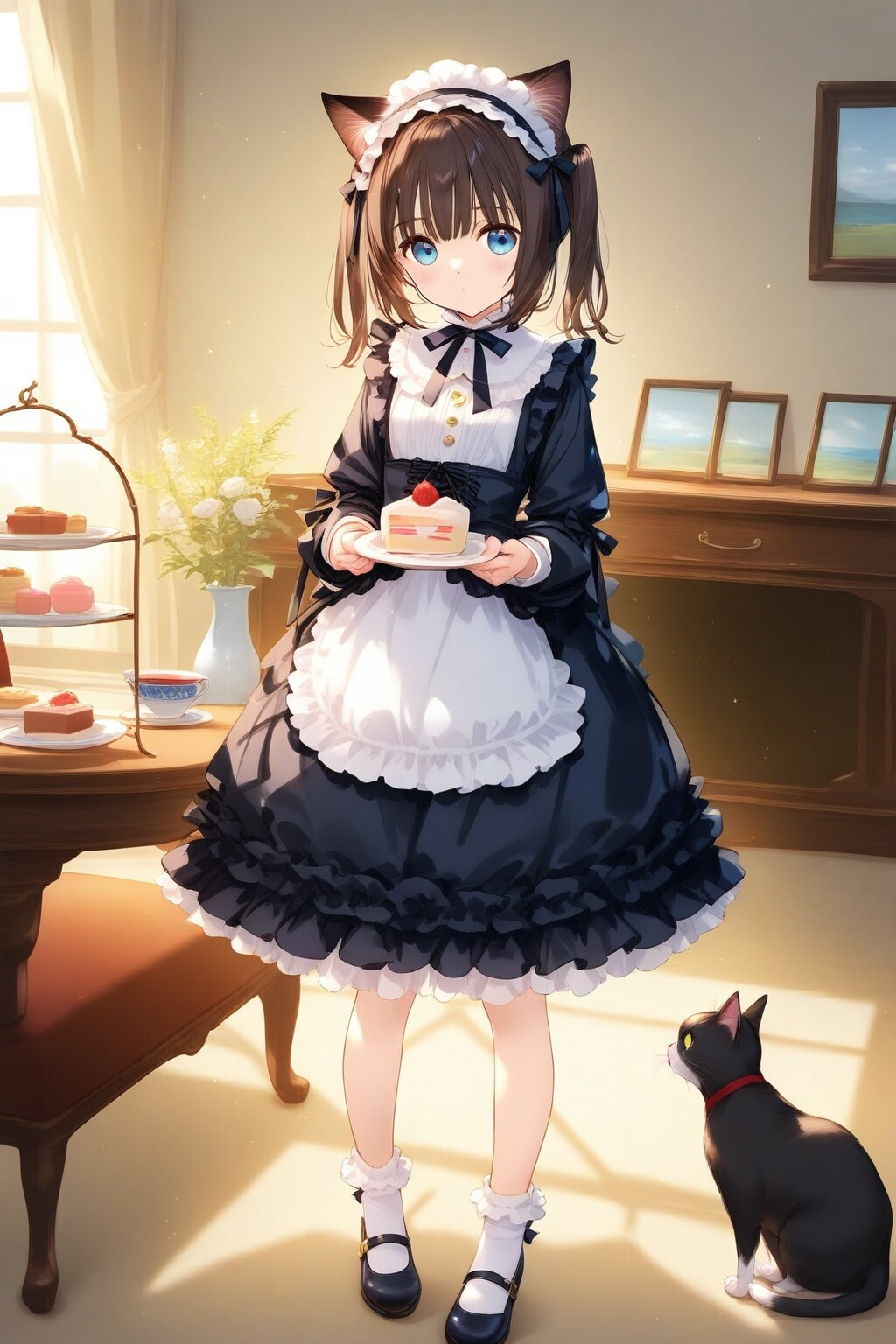 【お茶会へようこそ】ネコ美さんの家にお呼ばれ