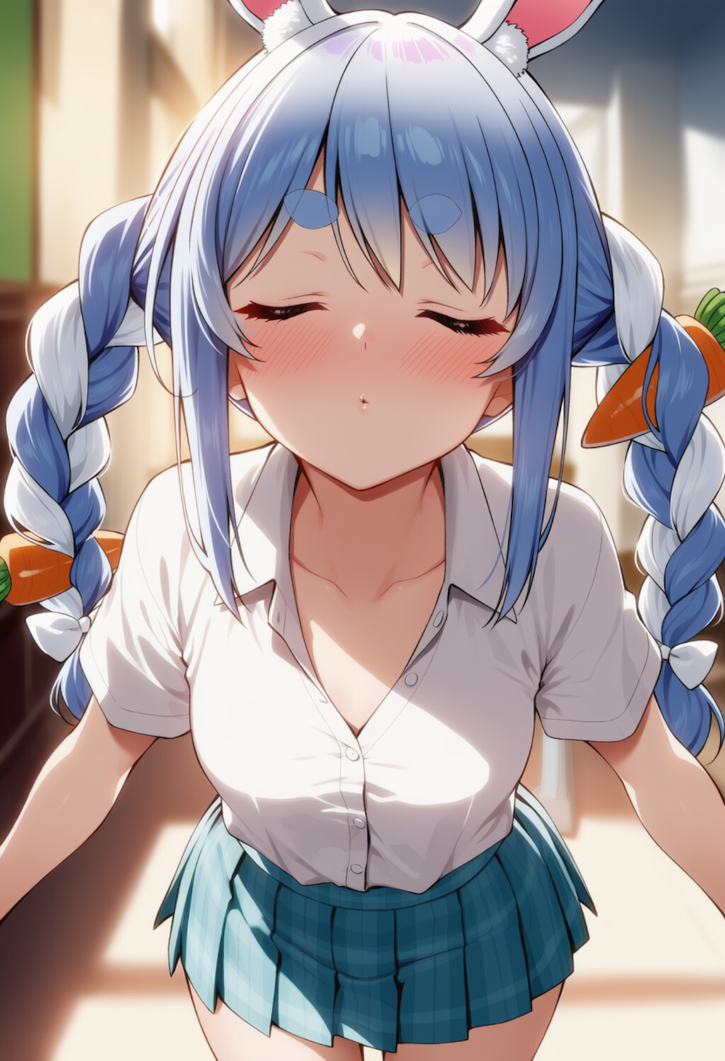 ちゅーしよ？（兎田ぺこら）