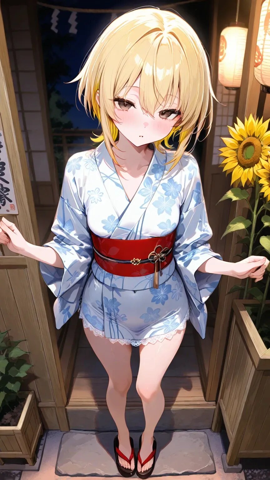 脱いでないのがかわいいw | の人気AIイラスト・グラビア