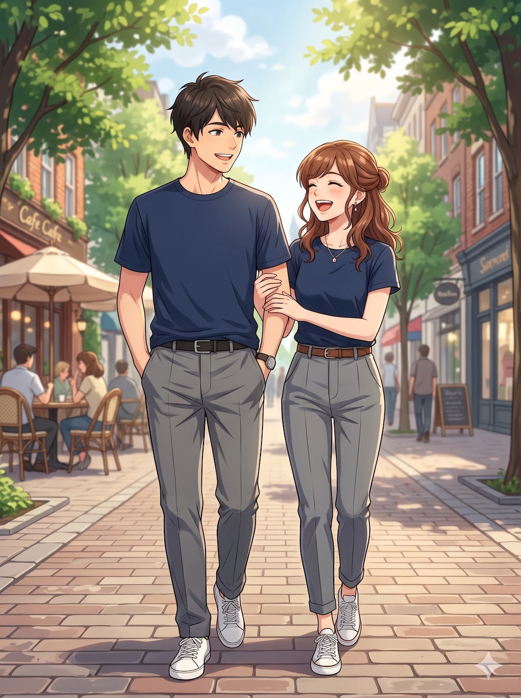ネイビーTシャツ