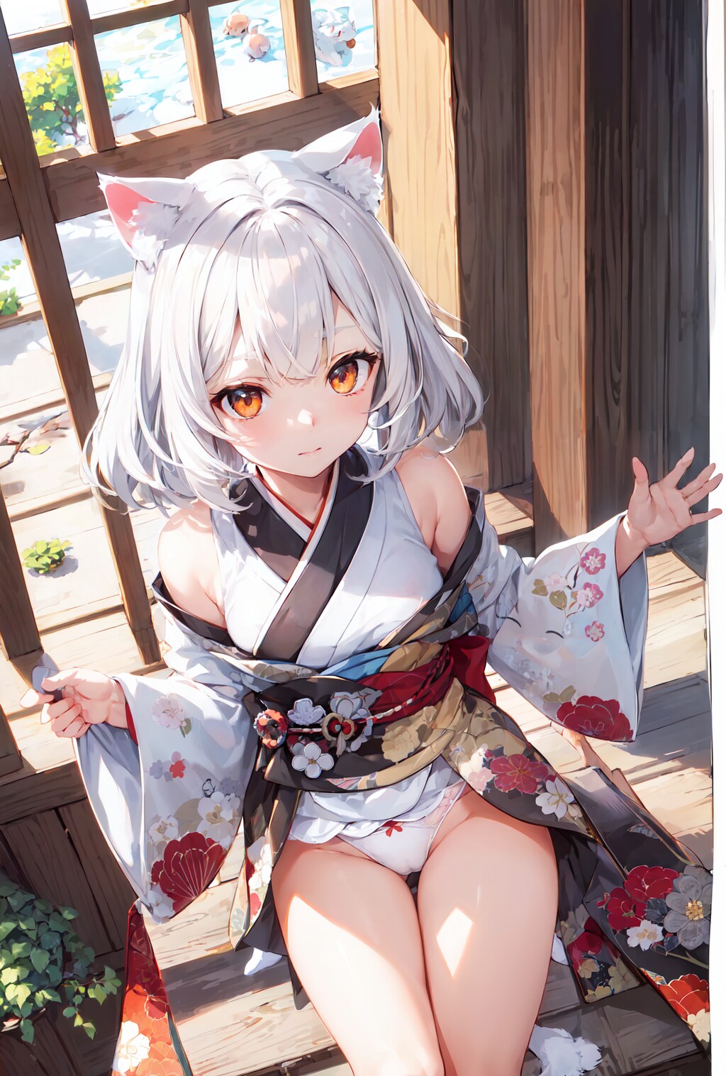 和風（？）着物/Japanese style (?) Kimono