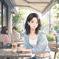 (ほぼ全モデル+α) 初夏のスナップ 5 (カフェ) 2枚目