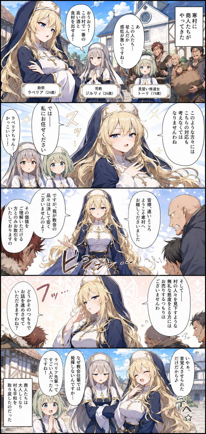 今日のラべリアさん