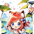 ニクキュ〜ズの赤髪ちゃん 3枚目