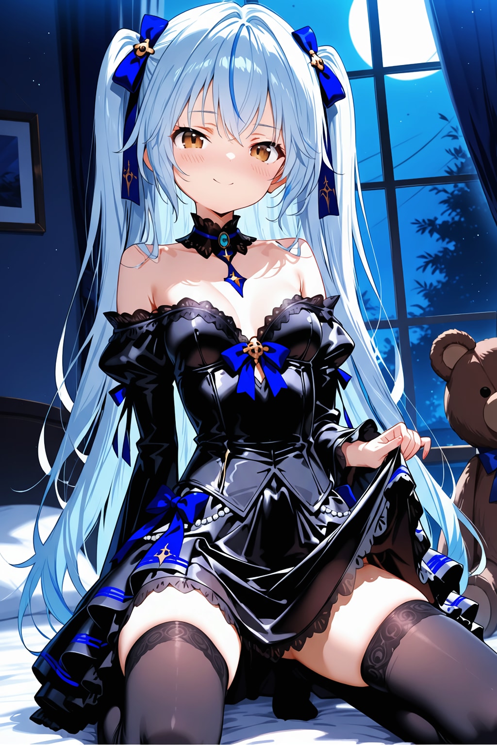 月夜のファッションショー