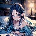 青デコの嫉妬8　添い寝 2枚目